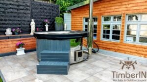 Hottub jacuzzi wpc – thermohout met smart pellets houtgestookte kachel (2)