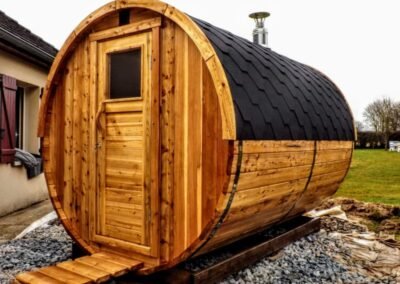 sauna buiten kopen barrel